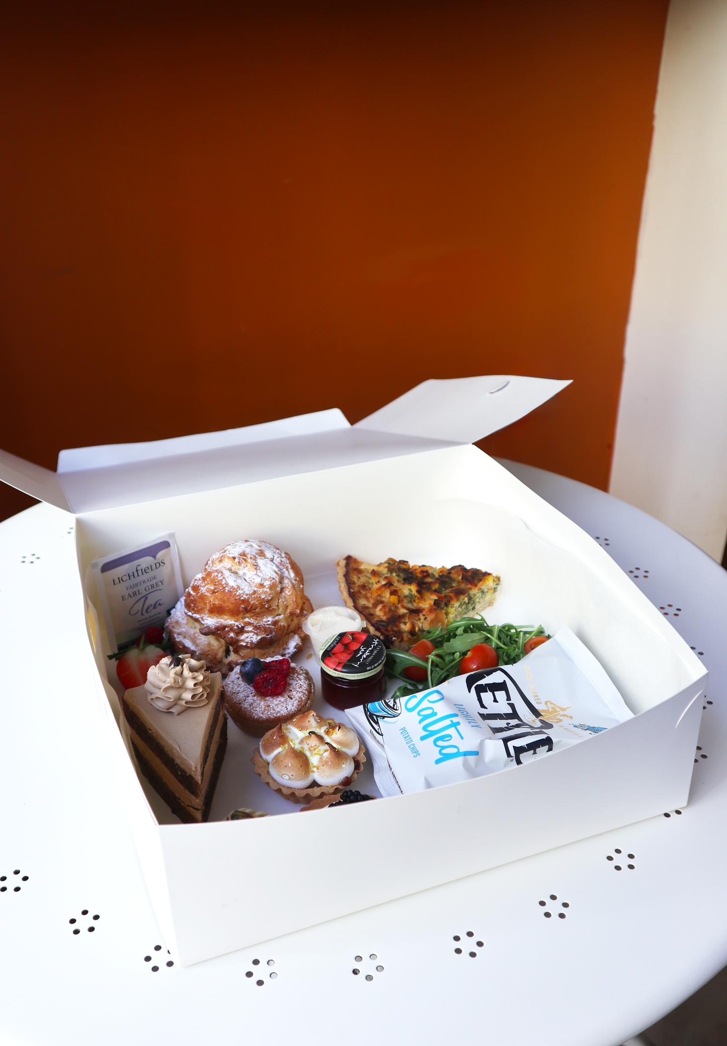 Afternoon Tea Takeaway - Gluten-Free with Mini Quiche