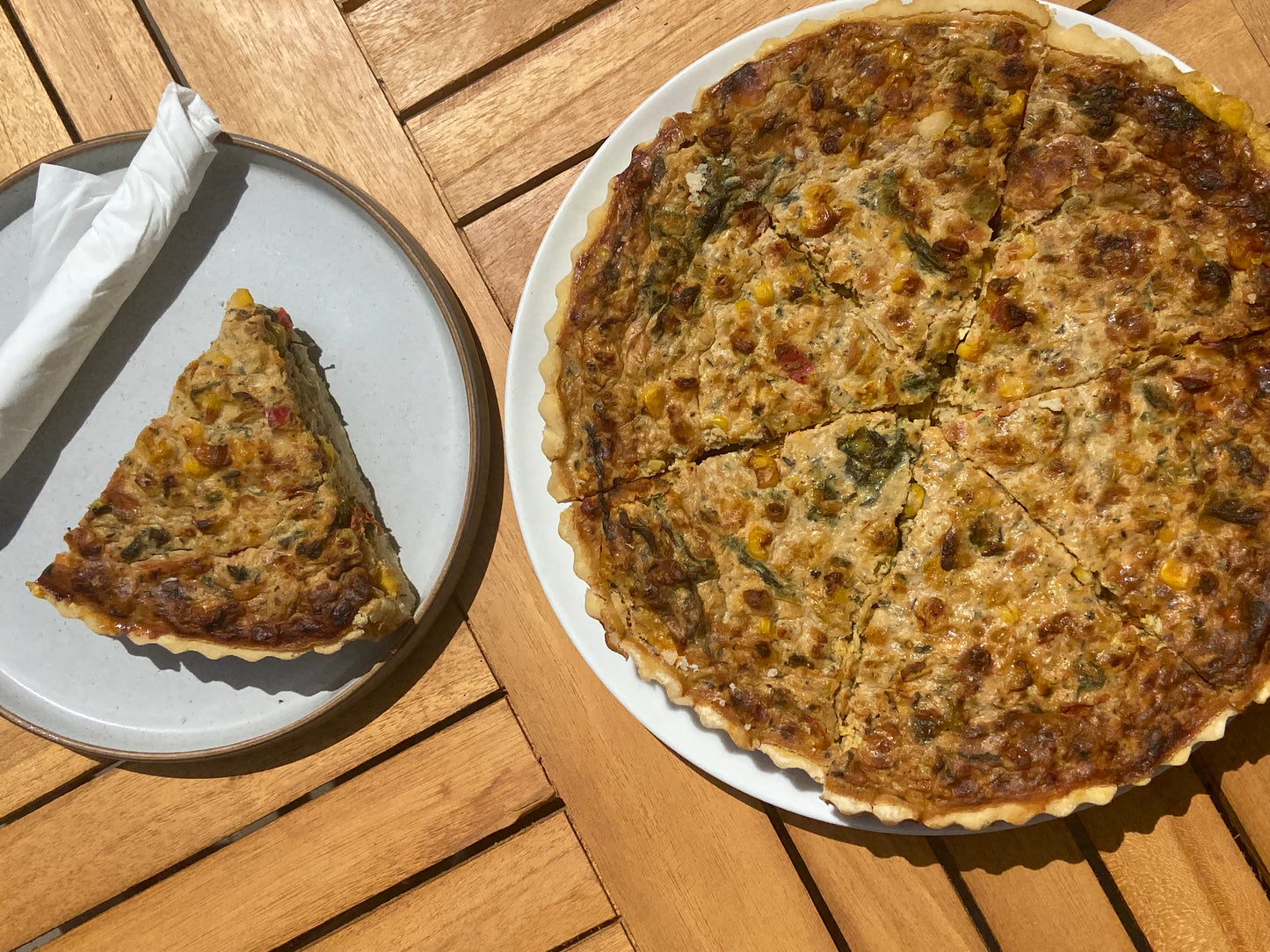 Vegetarian Quiche