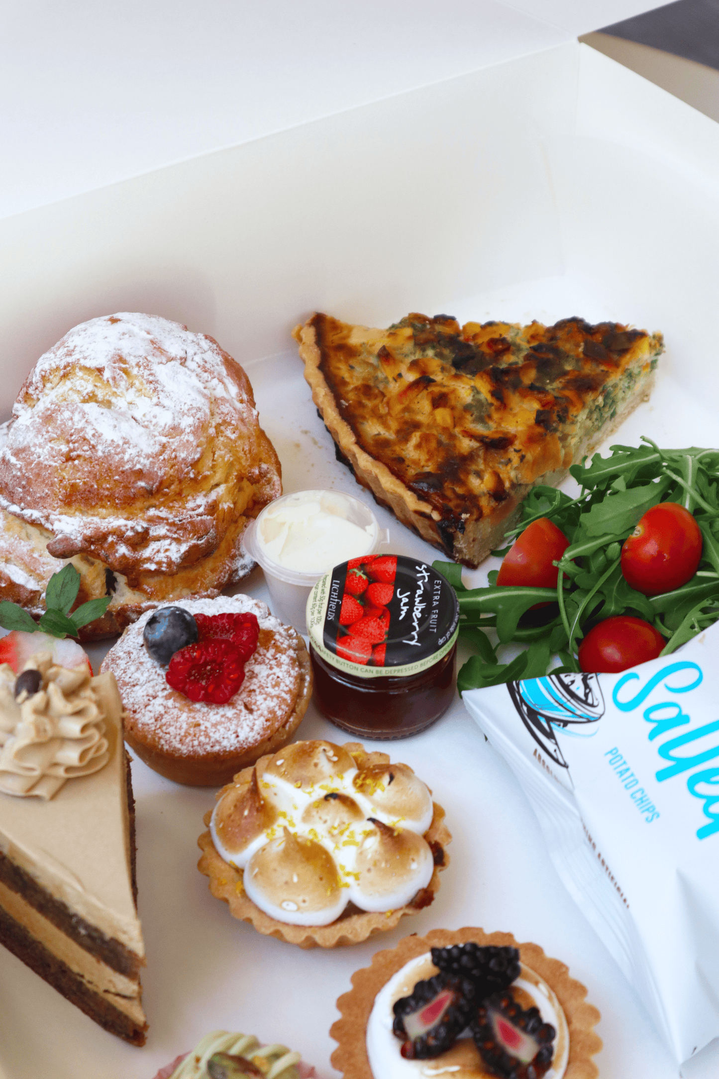 Afternoon Tea Takeaway - Gluten-Free with Mini Quiche