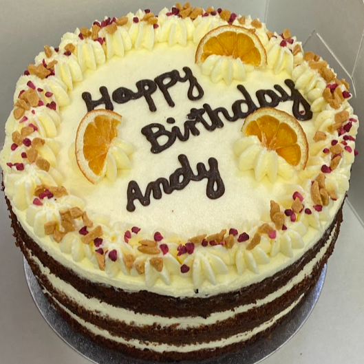 Personalised Carrot Cake