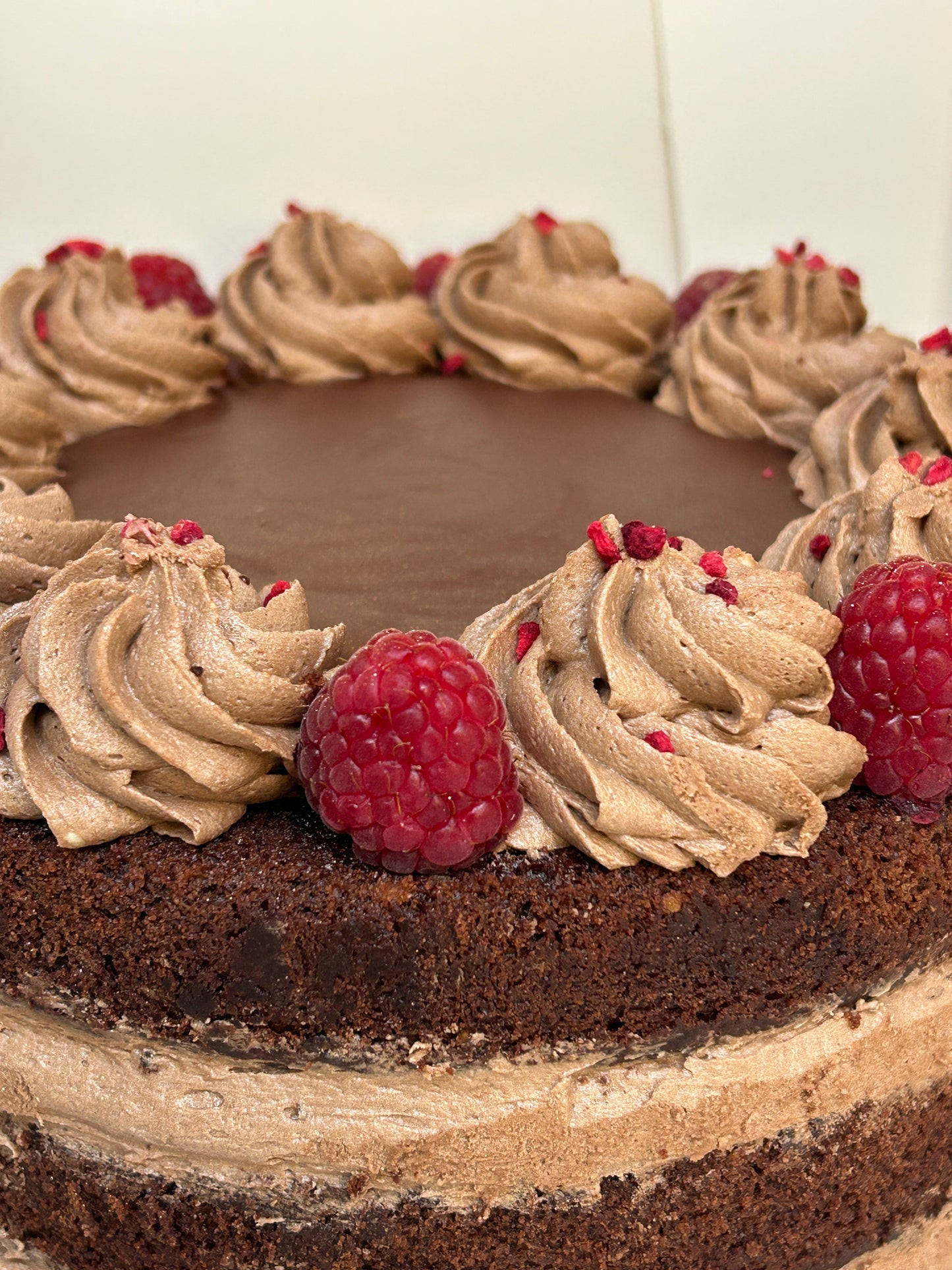 Chocolate Cake - Plant Based Double Chocolate Personalised