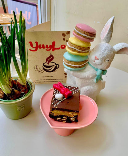Easter Millionaire Brownies Box of 4 (for collection)