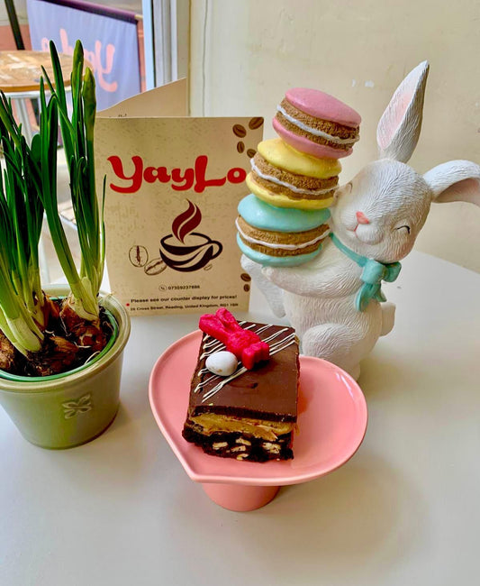 Easter Millionaire Brownies Box of 4 (for collection)