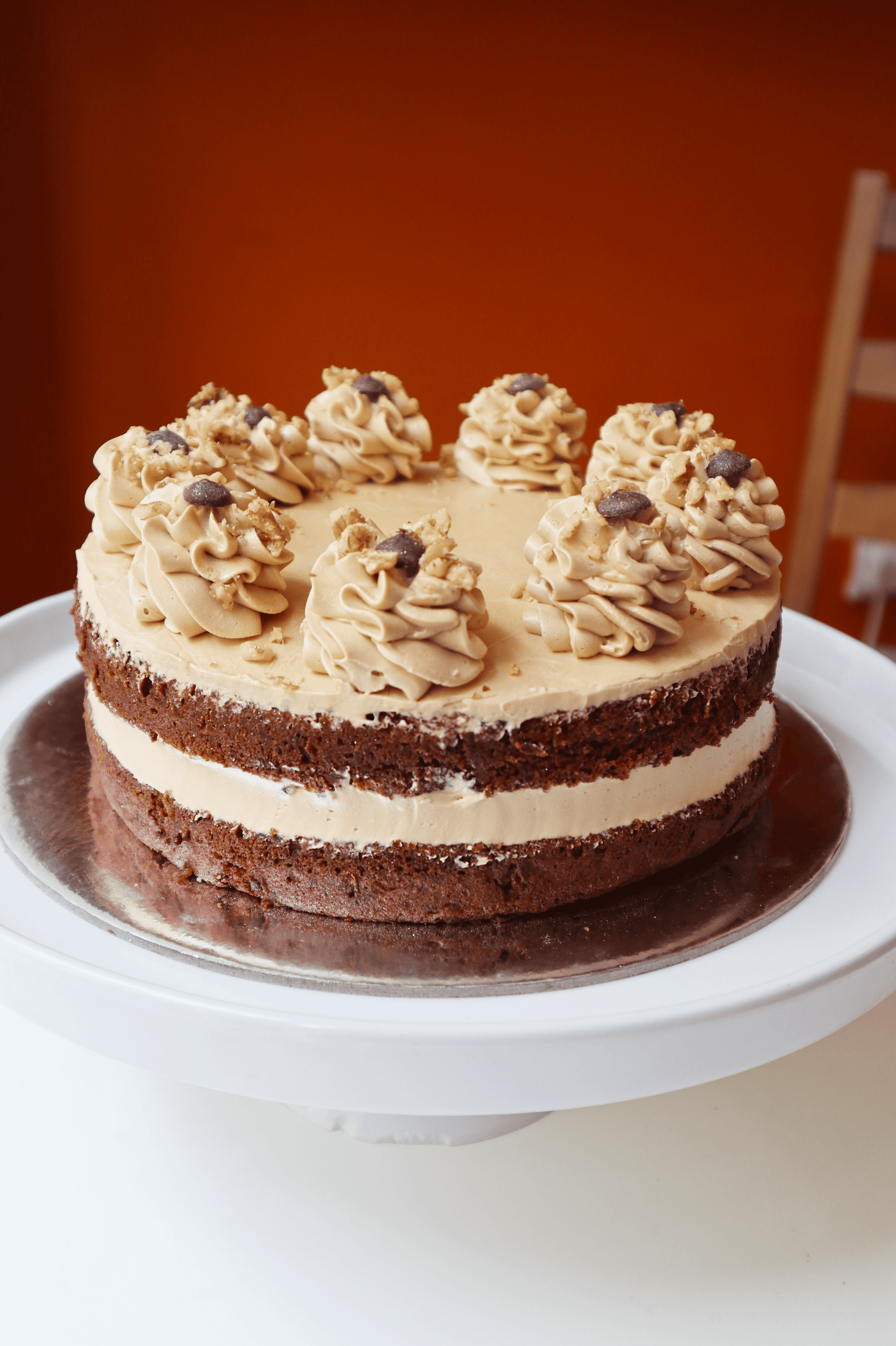 Coffee and Walnut Cake